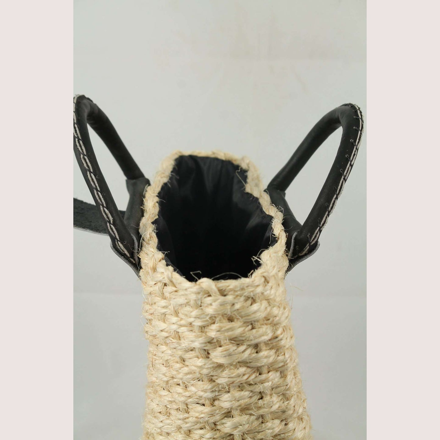 Purse/Bag/Tote Hand made Mexican Ixtle (cactus fiber) Lined Natural #4