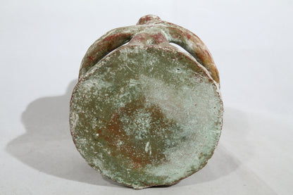 Vintage Mexican Incense/Candle Holder Circle of friends Ceramic/Pottery Folk Art