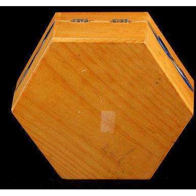 Mexican Wood Trinket Box Beautifully Hand Made, Hand Painted, Rustic, Varnished