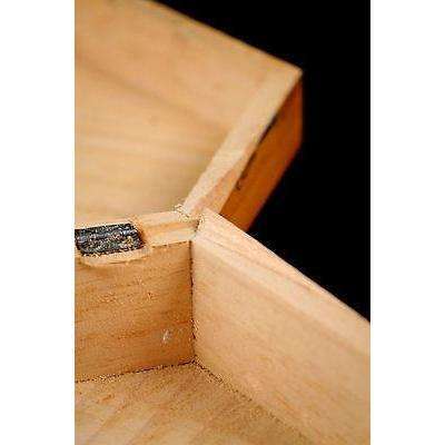 Mexican Wood Trinket Box Beautifully Hand Made, Hand Painted, Rustic, Varnished