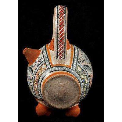 Mexican Ceramic Vessel Master Ceramicist Fernando Jimon Sign Museum Quality #2