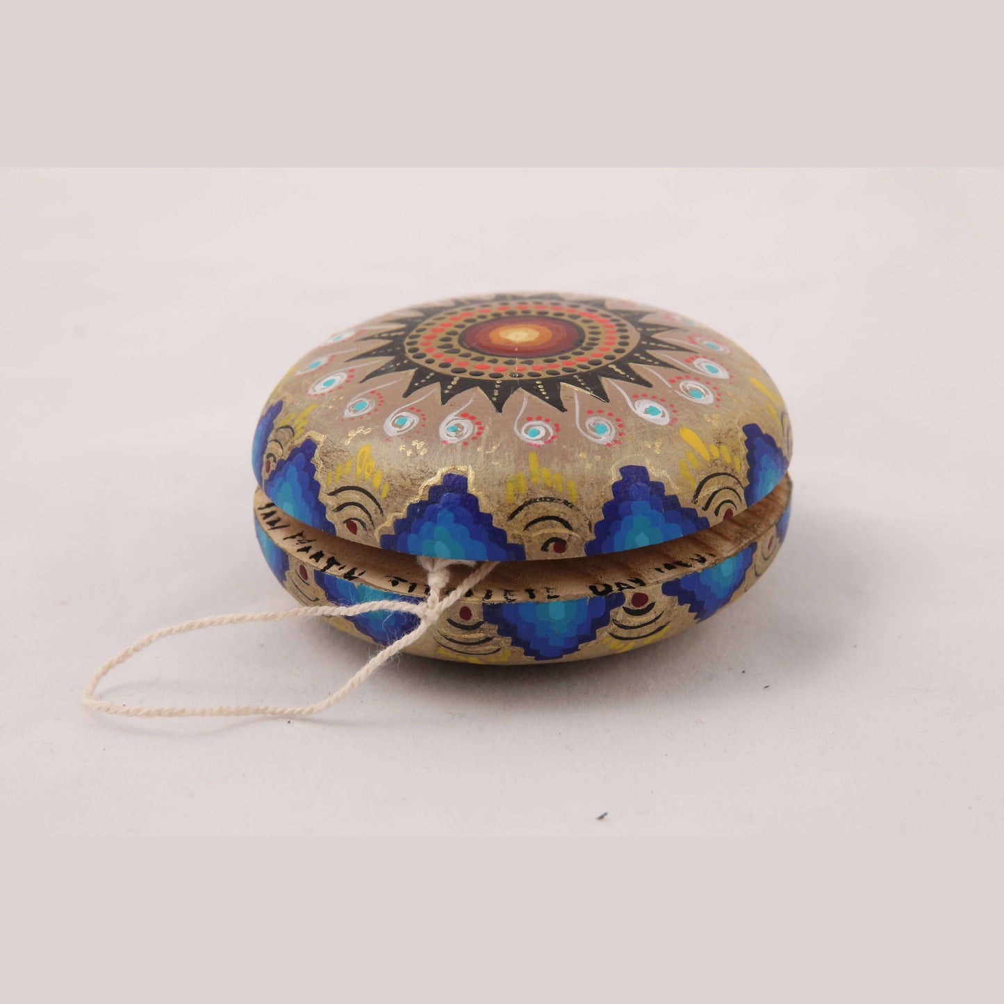Wood Toy Yoyo Alebrije Mexico Art Oaxaca Signed Museum Quality Taller Hernandez
