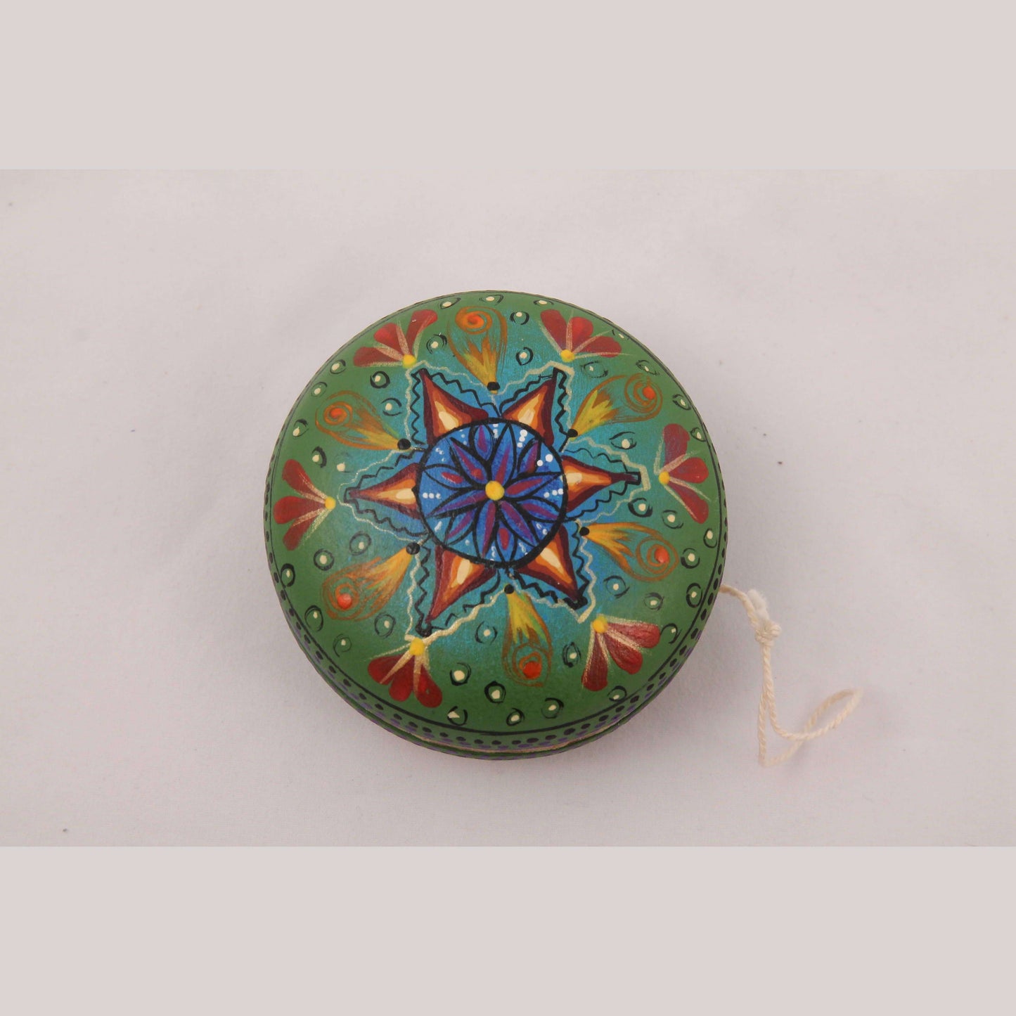 Wood Toy Yoyo Alebrije Mexico Art Oaxaca Master Artist Taller Hernandez Gr