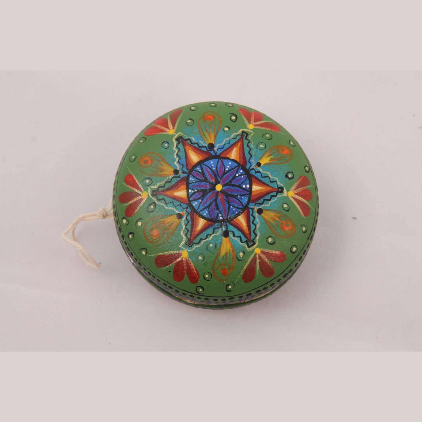 Wood Toy Yoyo Alebrije Mexico Art Oaxaca Master Artist Taller Hernandez Gr