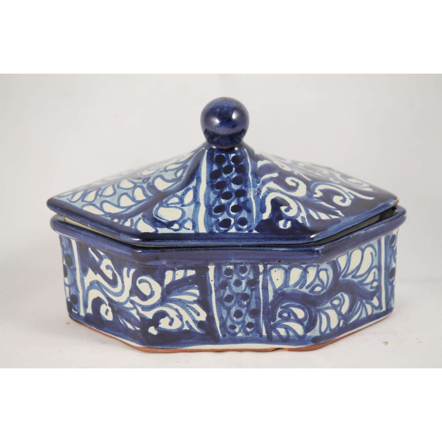 Handmade Talavera Mexican Trinket Box