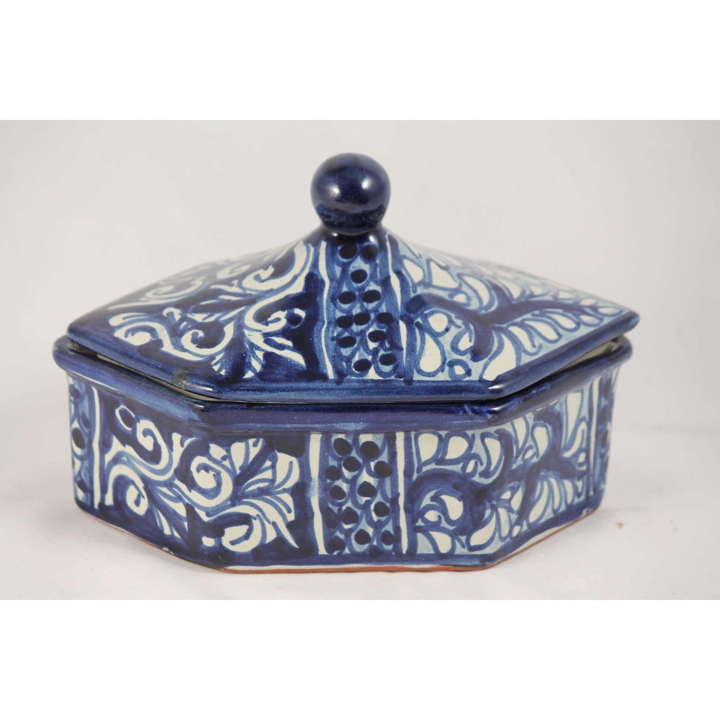 Handmade Talavera Mexican Trinket Box