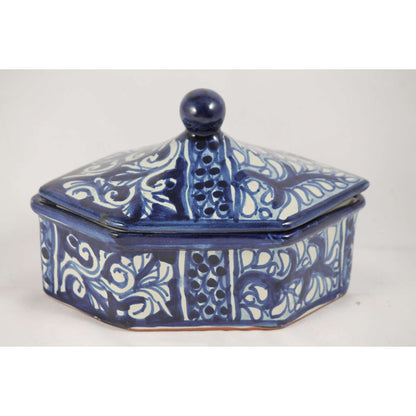 Handmade Talavera Mexican Trinket Box