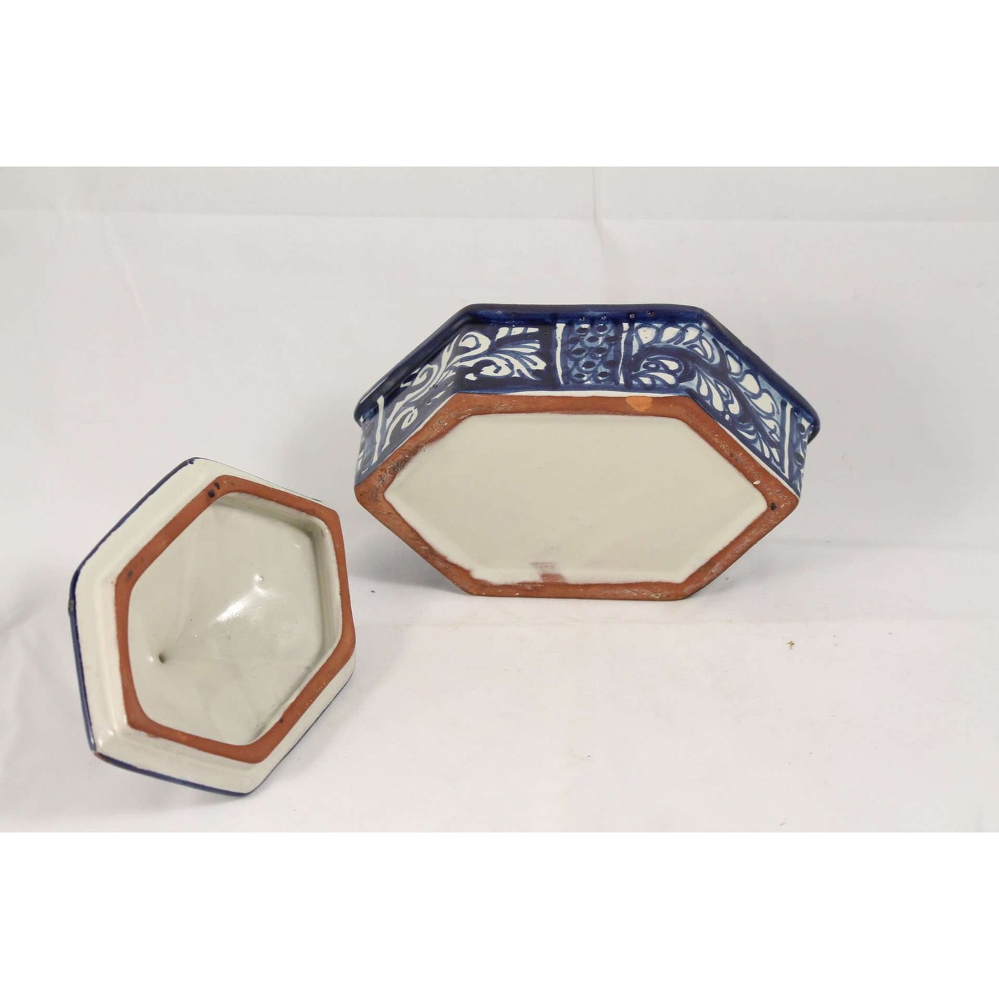 Handmade Talavera Mexican Trinket Box