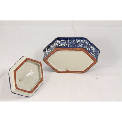 Handmade Talavera Mexican Trinket Box