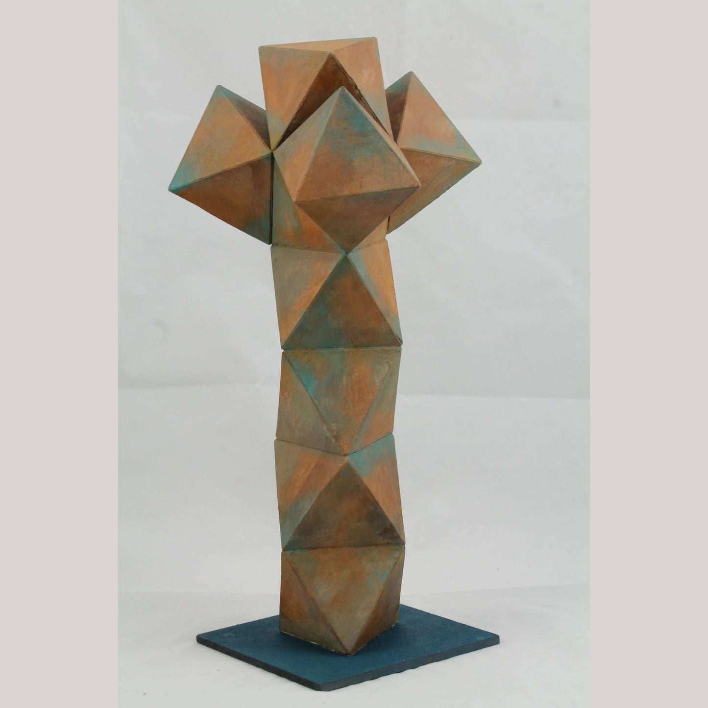 10 1/4" Paper Mache Modern Maguey/Agave Plant Sculpture Mexican Folk Art
