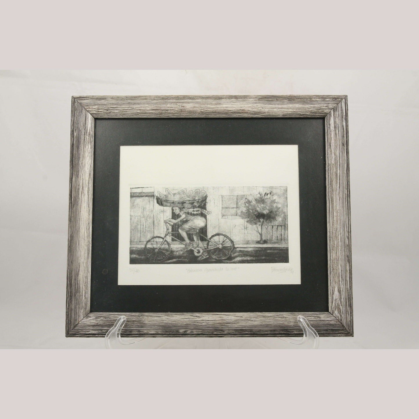 Original Mexican Fine Art Signed Lithograph Collectible Décor Patricia Garcia