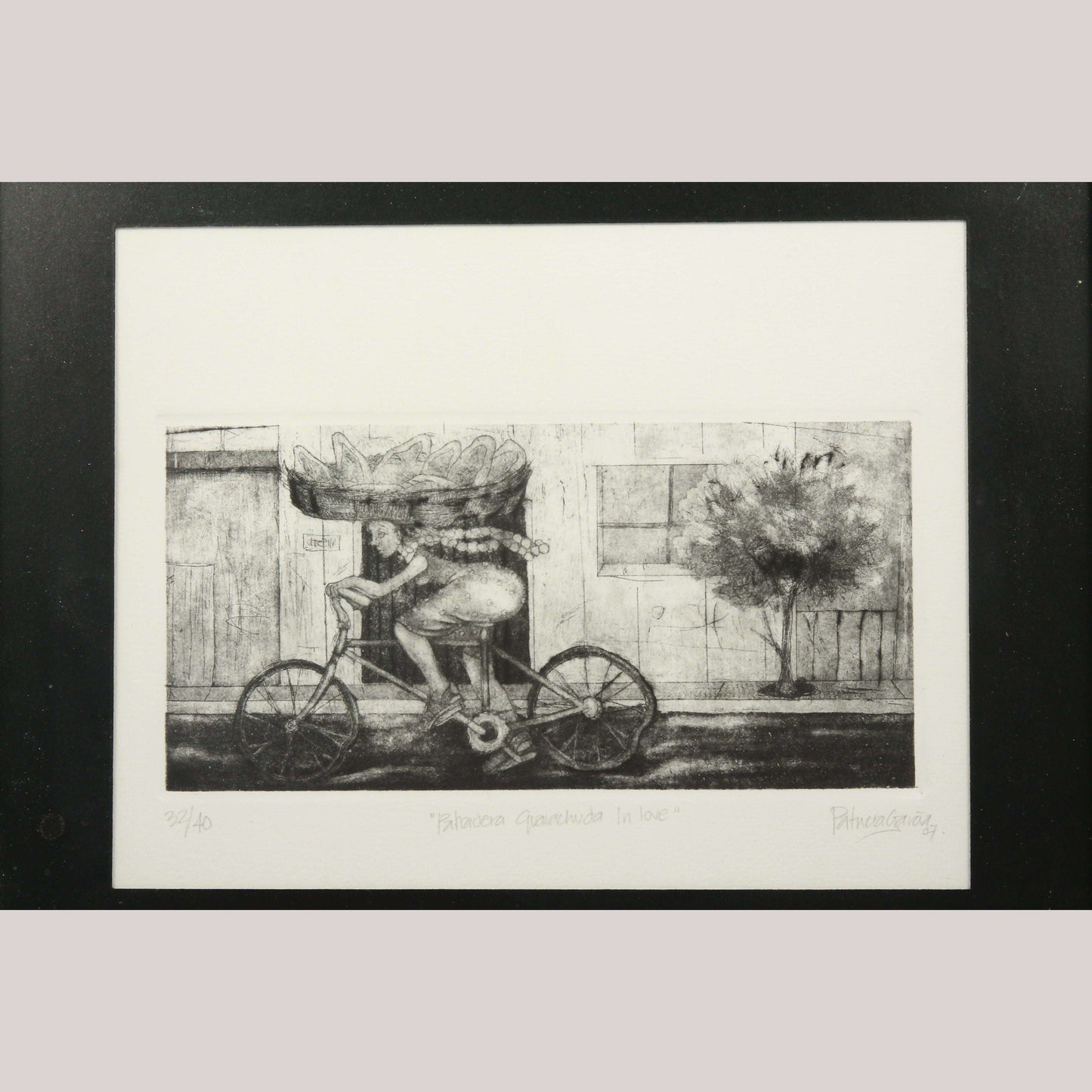 Original Mexican Fine Art Signed Lithograph Collectible Décor Patricia Garcia