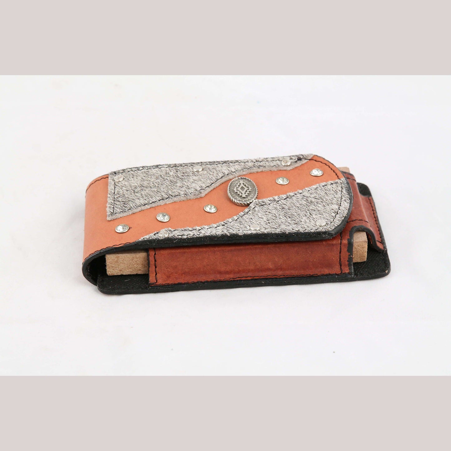New Leather Belt Loop Cell Phone Holder/Pouch/Case Hand Made Mexico G