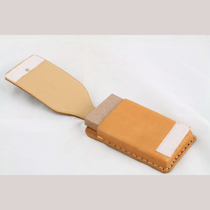 New Leather Belt Loop Cell Phone Holder/Pouch/Case Hand Made Embossed Mexico E