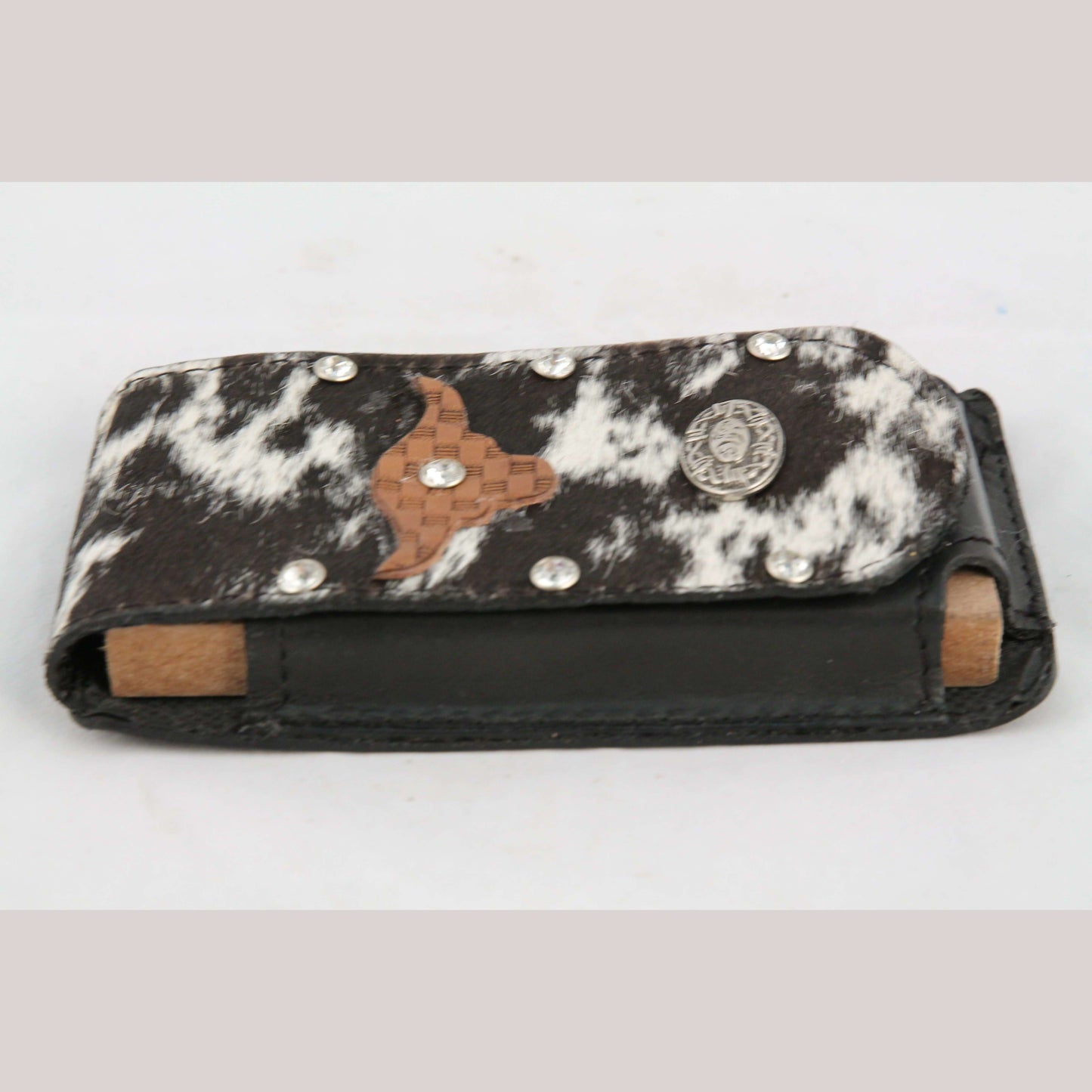 New Leather Belt Loop Cell Phone Holder/Pouch/Case Hand Made Mexico F