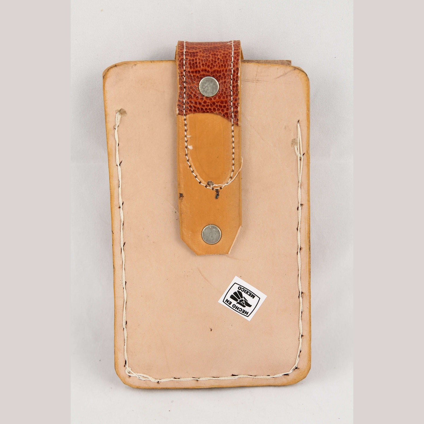 New Leather Belt Loop Cell Phone Holder/Pouch/Case Hand Made Mexico H