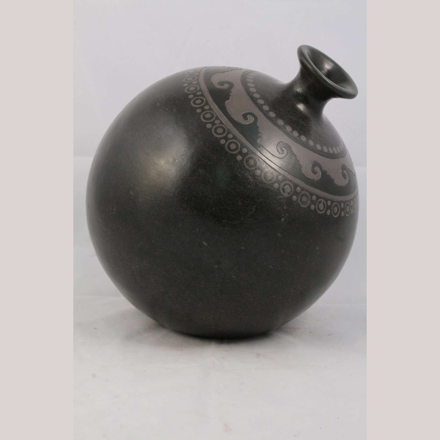 Large Jar Vessel Mexican Ceramic from Humberto Trejo