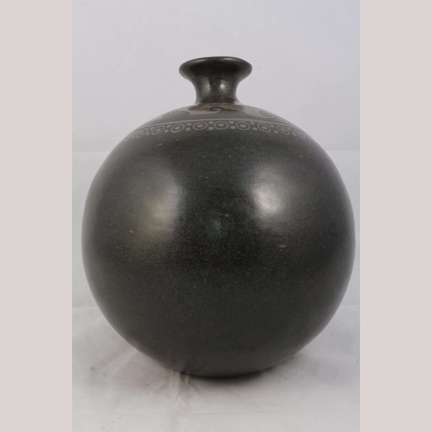 Large Jar Vessel Mexican Ceramic from Humberto Trejo