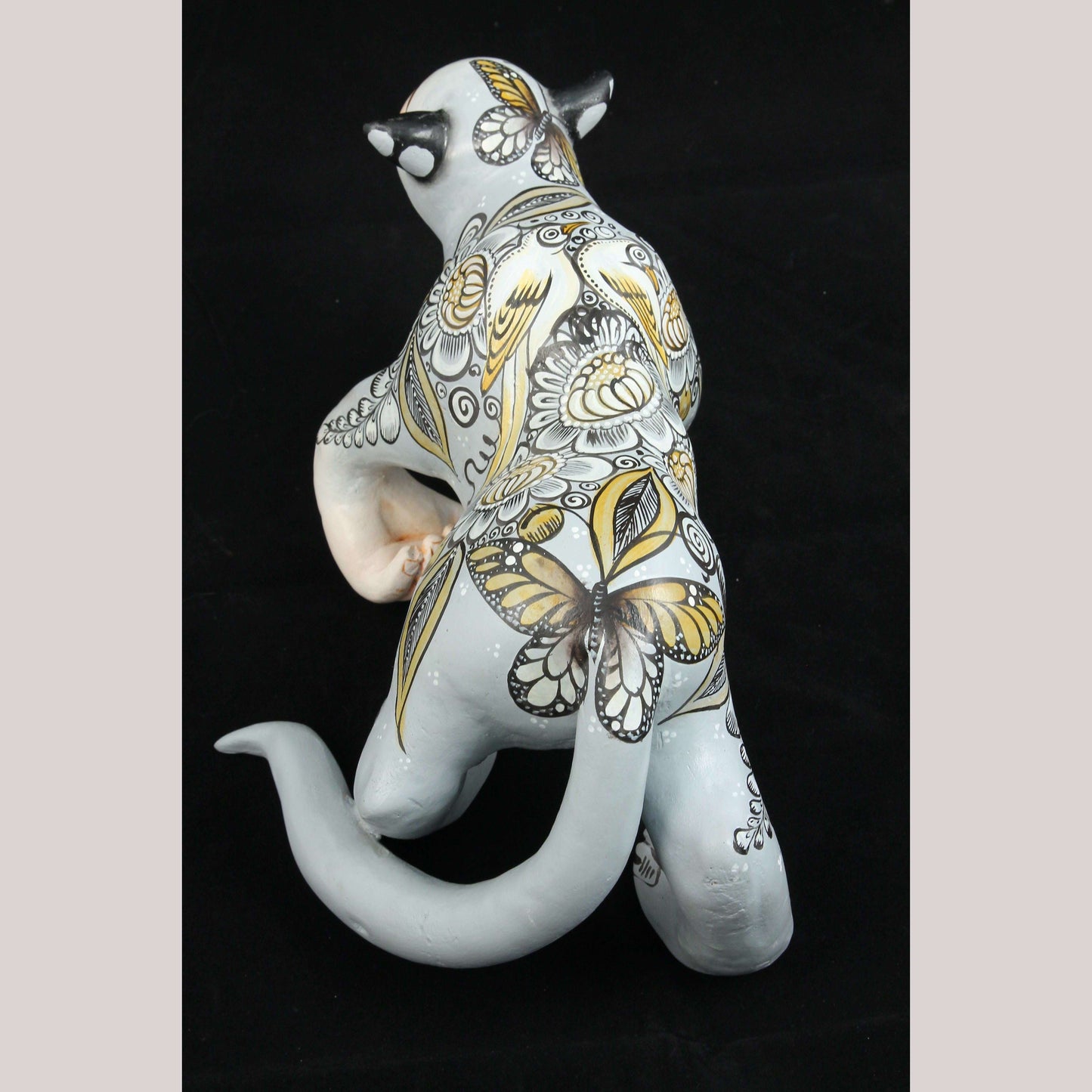 Lg Ceramic Nagual/Jaguar Man Nagual Mexican Folk Art Décor Ubaldo Macias /Famma