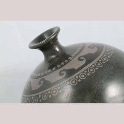 Ceramic Vessel/Jar Mexican Folk Art Hand Made Decor Humberto Trejo #3