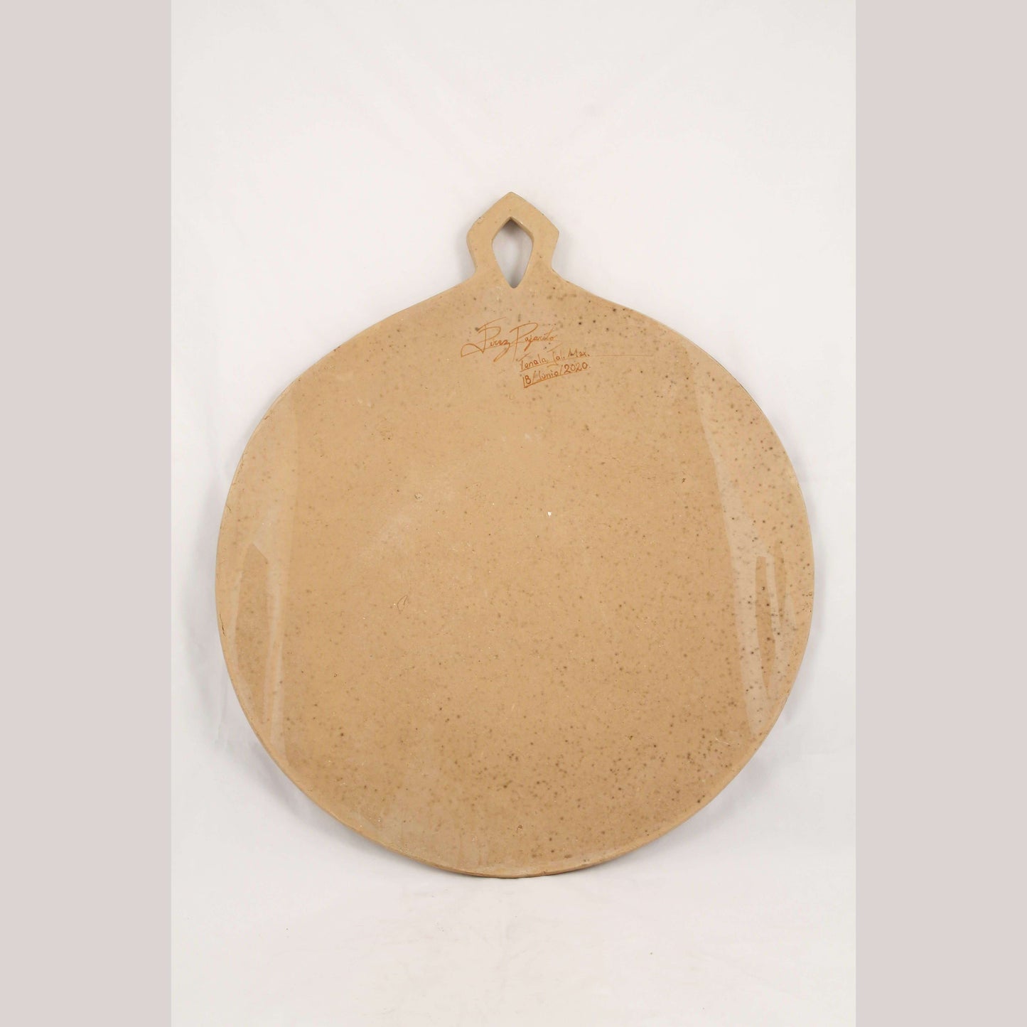 Mexican Ceramic/Pottery Large Hanging Plate Fine Folk Art Master Pablo Pajarito