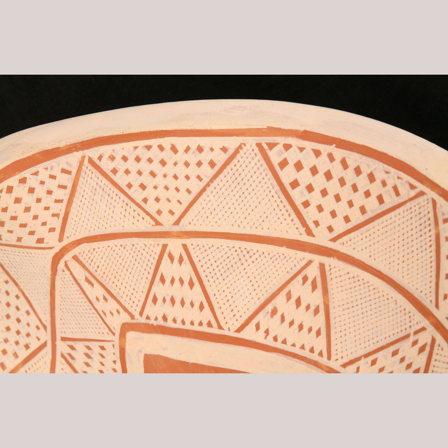 Mexican Ceramic Fruit Bowl/Container Handmade Folk Art Pottery Neftali Ramirez