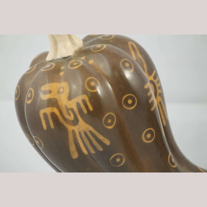 Ceramic Squash/Veggie Mexico Pottery Mexico Decorative Collectible Folk Art Huge
