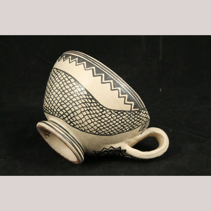 Ceramic/Pottery Mermaid Cup Angelica Morales Mexican Folk Art Lead Free Signed