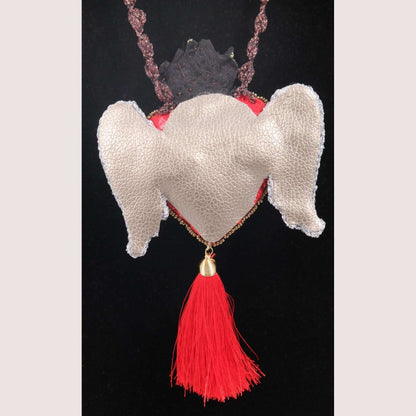 Hand Crafted Necklace Mexican Art Jewelry Mary Custom Made