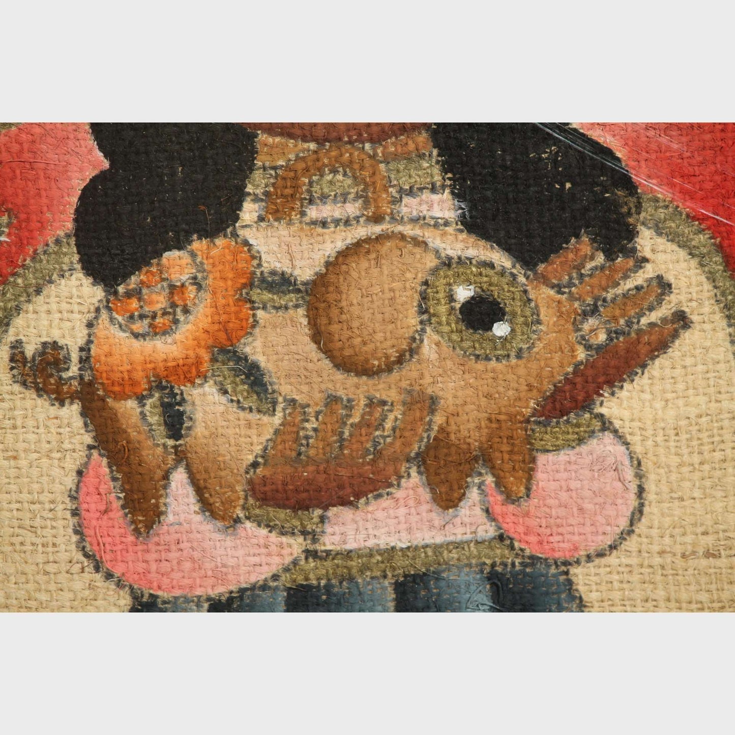 Jose Maria de Servin Boy and Girl with Piglets, Mid-Century Modernism Paintings, a Pair,