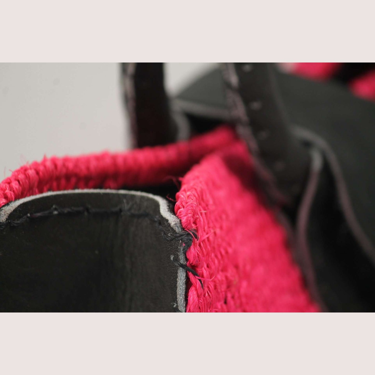 Purse/Bag/Tote Hand made Mexican Ixtle (cactus fiber) Pink