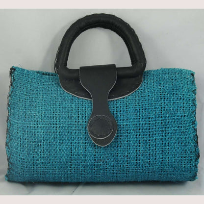 Purse/Bag/Tote Hand made Mexican Ixtle (cactus fiber) Turquoise