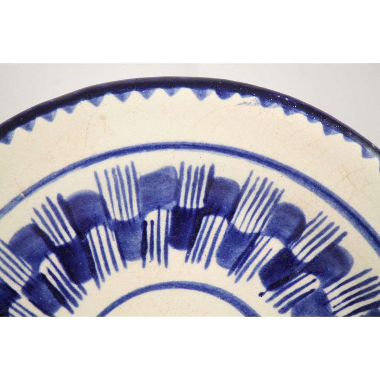 Vintage Ceramic Plate Dish Mexican Hand Made/Painted