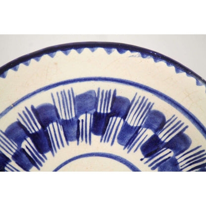 Vintage Ceramic Plate Dish Mexican Hand Made/Painted