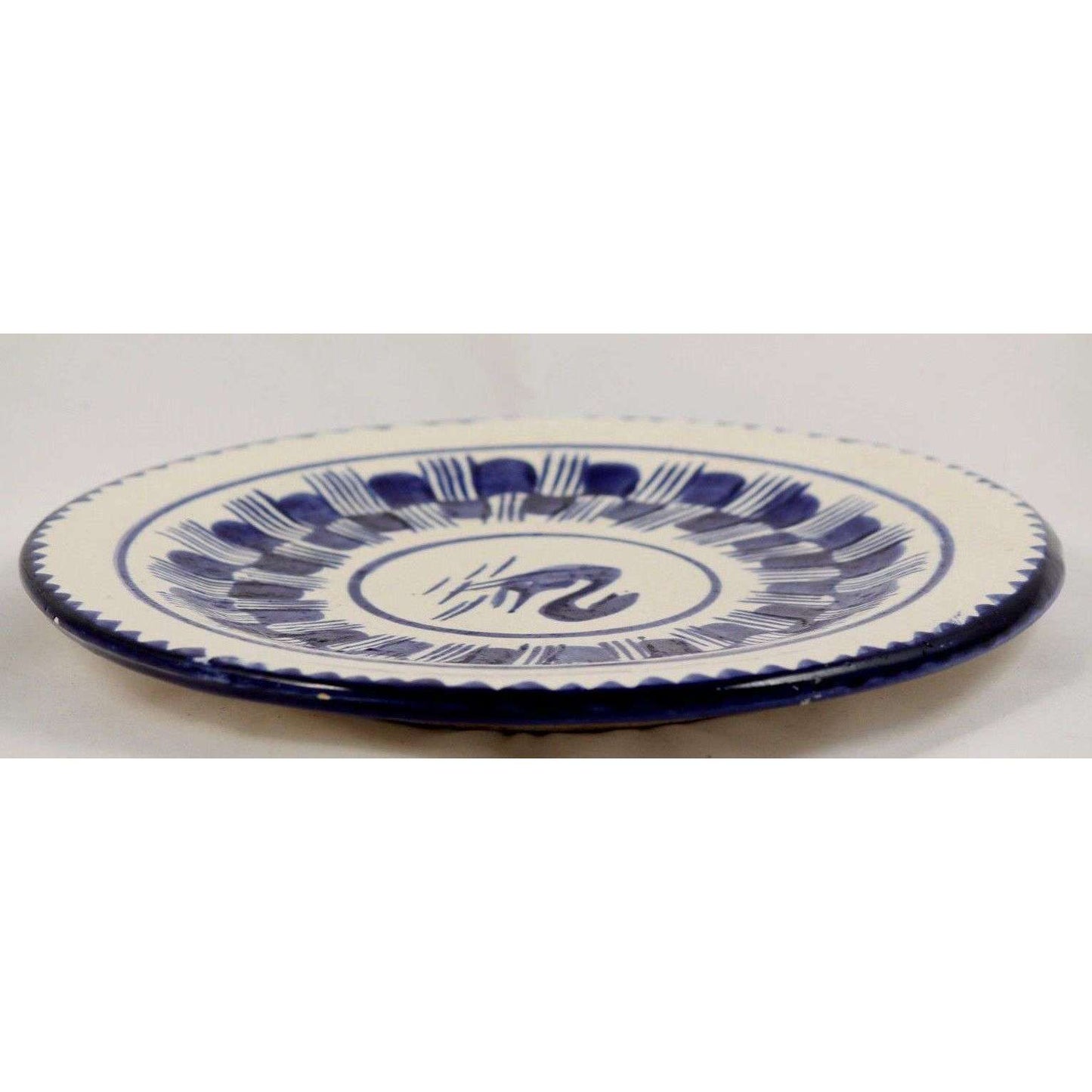Vintage Ceramic Plate Dish Mexican Hand Made/Painted