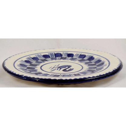 Vintage Ceramic Plate Dish Mexican Hand Made/Painted