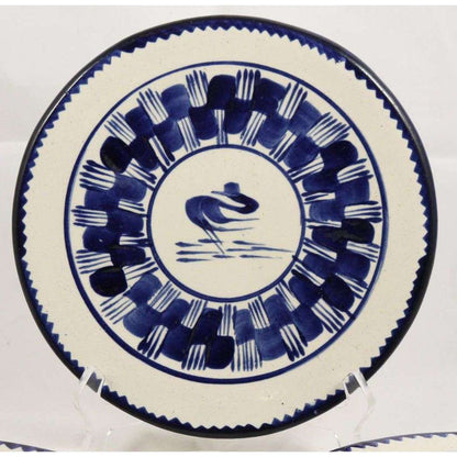 Vintage Ceramic Plates Dishes Mexican Hand Made/Painted