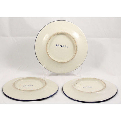 Vintage Ceramic Plates Dishes Mexican Hand Made/Painted
