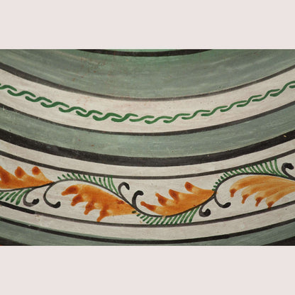 Vintage Sun Large Mexican Ceramic Hanging Plate Folk Art